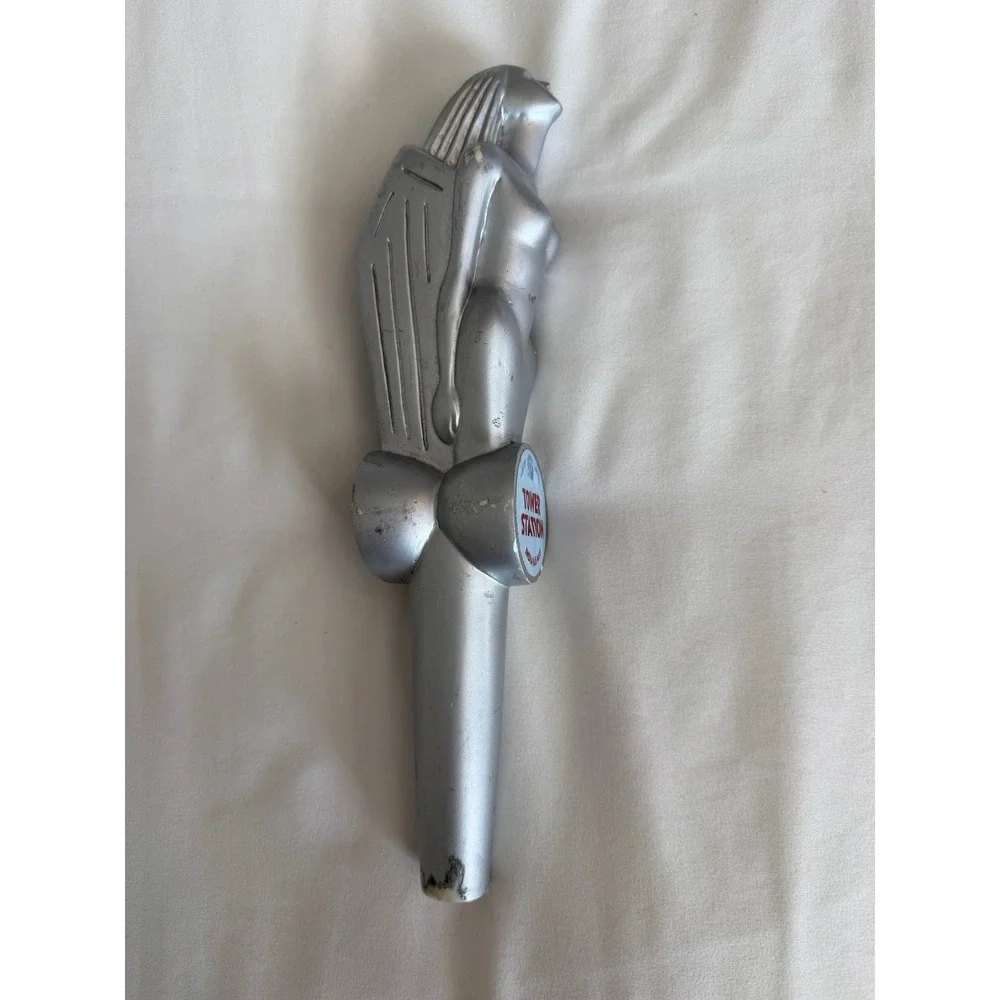Mother Road Brewing Tower Station IPA Beer Tap Handle Art Deco Winged Goddess